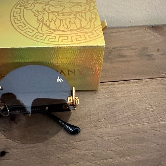 VINTAGE FRAMES 508 DRILL MOUNT F.U. EDITION 24KT GOLD - Picture 5 of 8